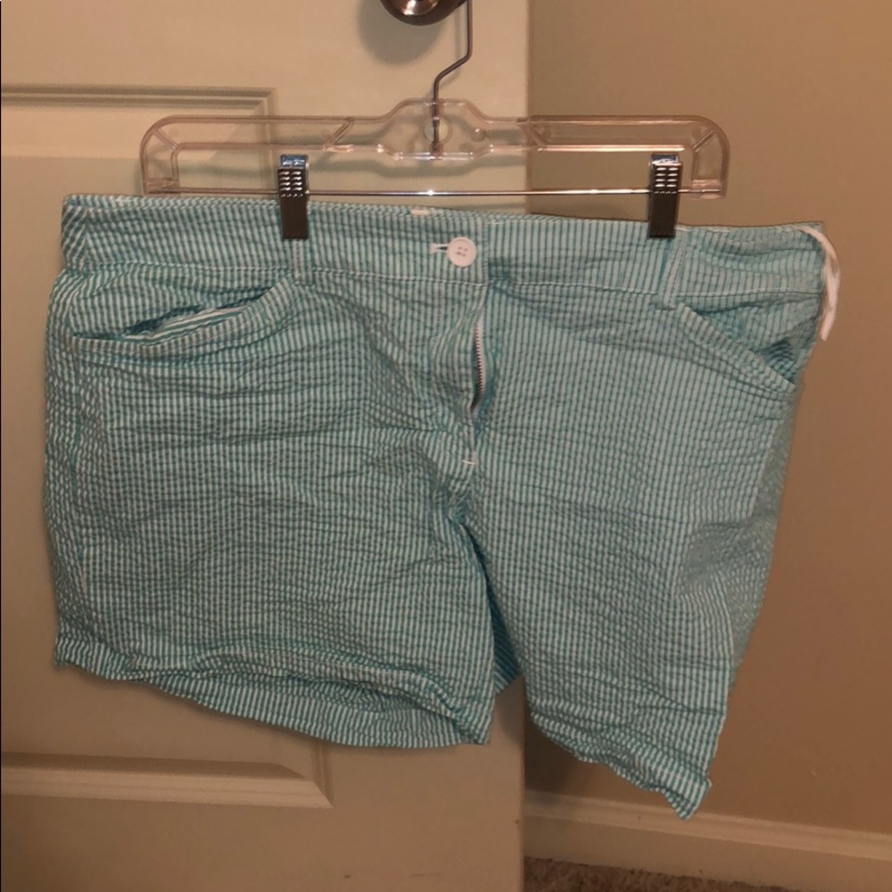 Summer searsucker shorts